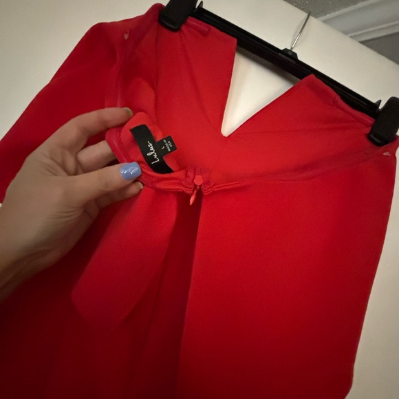 Classy Red Large Romper - Picture 3 of 3